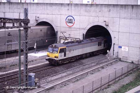Eurotunnel ingang