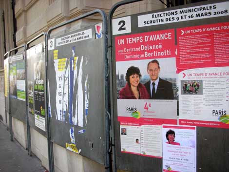 Municipales 2008, Paris 4e arrondissement