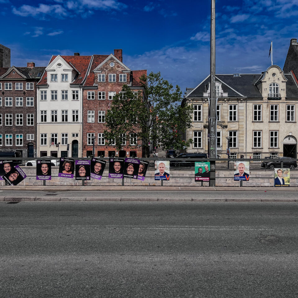 European Election Posters Copenhagen