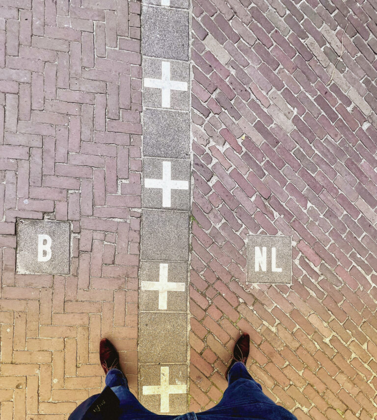 Border Belgium-The Netherlands
